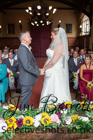 Paul & Suzi before and during THE WEDDING 427