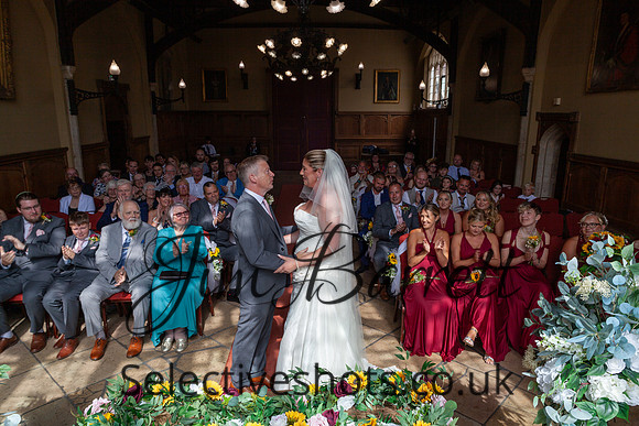 Paul & Suzi before and during THE WEDDING 479