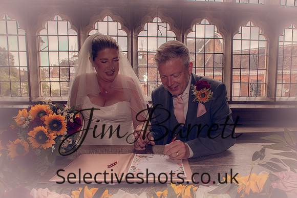 Paul & Suzi before and during THE WEDDING 499