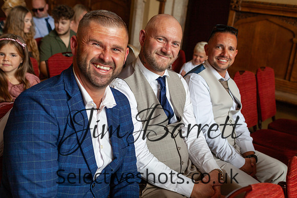Paul & Suzi before and during THE WEDDING 373
