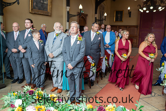 Paul & Suzi before and during THE WEDDING 394