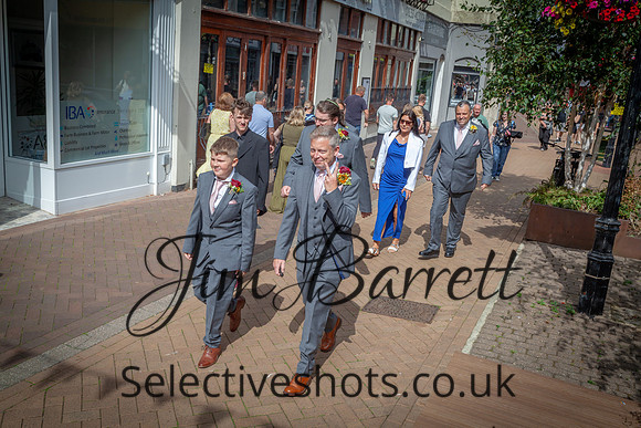 Paul & Suzi before and during THE WEDDING 301