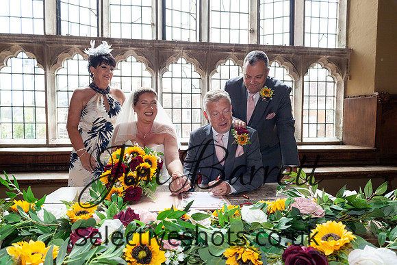 Paul & Suzi before and during THE WEDDING 515