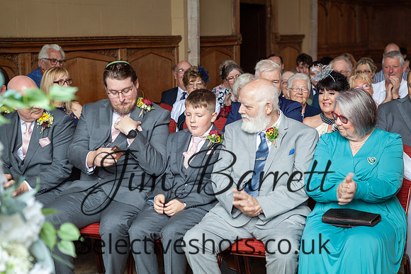 Paul & Suzi before and during THE WEDDING 451