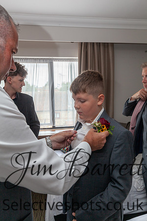 Paul & Suzi before and during THE WEDDING 166
