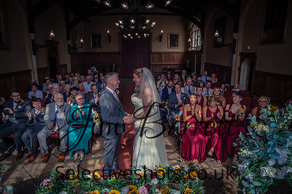 Paul & Suzi before and during THE WEDDING 483