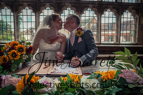 Paul & Suzi before and during THE WEDDING 506