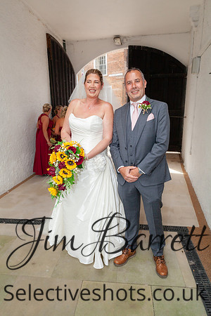Paul & Suzi before and during THE WEDDING 336