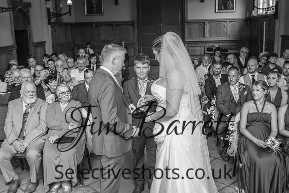 Paul & Suzi before and during THE WEDDING 447