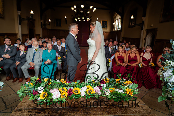 Paul & Suzi before and during THE WEDDING 424