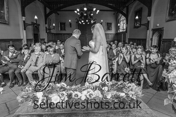 Paul & Suzi before and during THE WEDDING 449