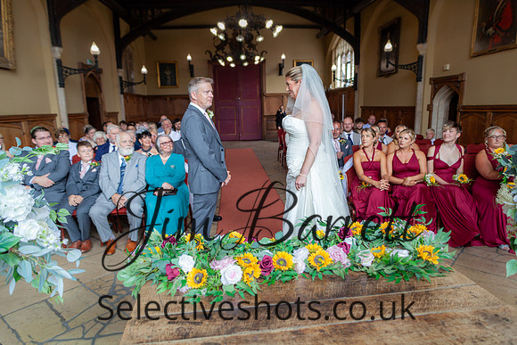 Paul & Suzi before and during THE WEDDING 423
