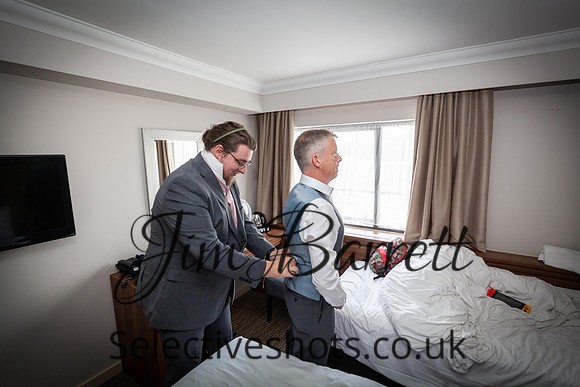 Paul & Suzi before and during THE WEDDING 147