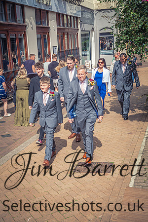 Paul & Suzi before and during THE WEDDING 300