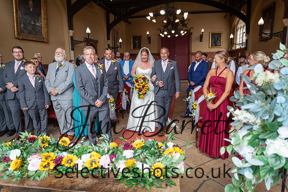 Paul & Suzi before and during THE WEDDING 407