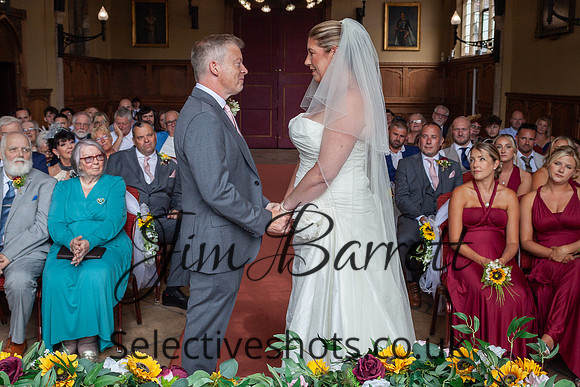 Paul & Suzi before and during THE WEDDING 430