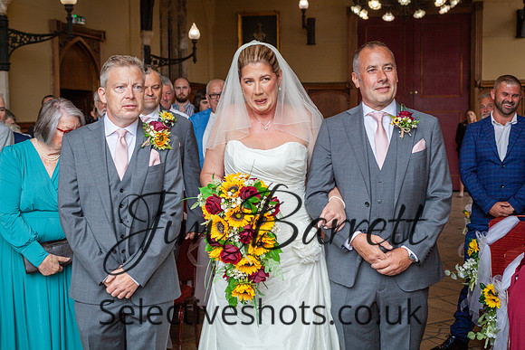 Paul & Suzi before and during THE WEDDING 410