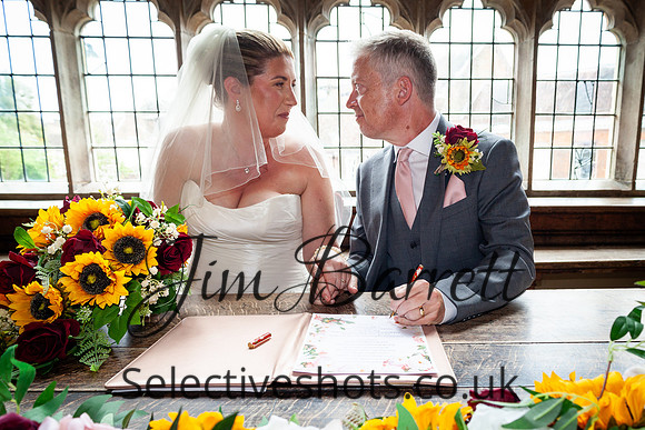 Paul & Suzi before and during THE WEDDING 508