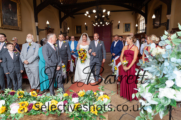 Paul & Suzi before and during THE WEDDING 406
