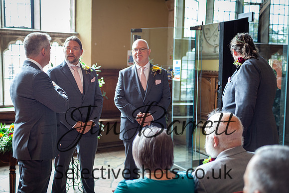 Paul & Suzi before and during THE WEDDING 380
