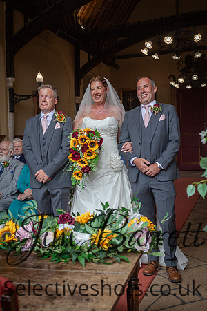 Paul & Suzi before and during THE WEDDING 415