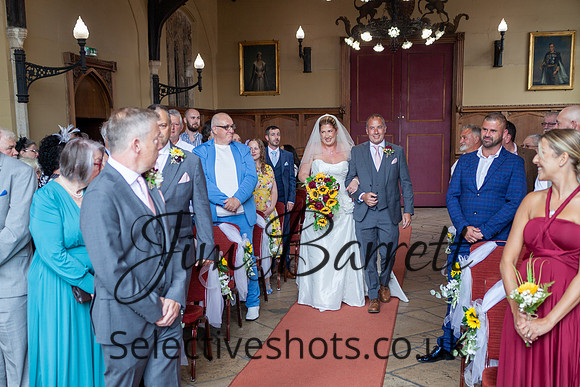 Paul & Suzi before and during THE WEDDING 400