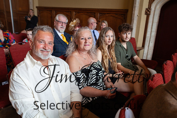 Paul & Suzi before and during THE WEDDING 369