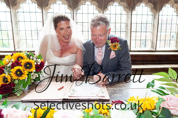 Paul & Suzi before and during THE WEDDING 510