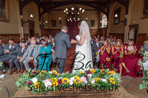 Paul & Suzi before and during THE WEDDING 448