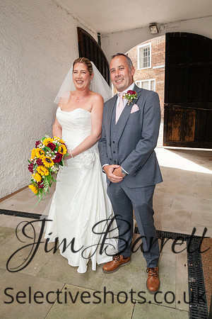 Paul & Suzi before and during THE WEDDING 340