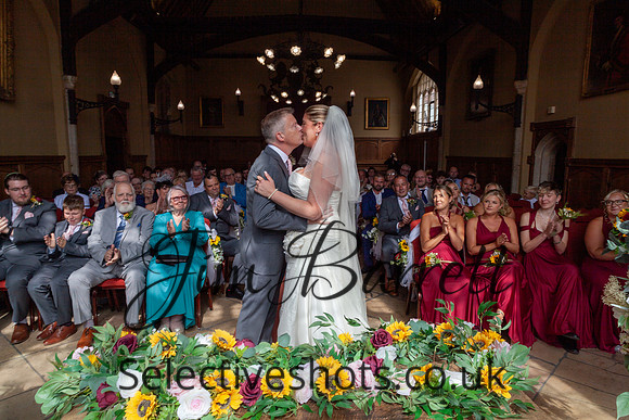 Paul & Suzi before and during THE WEDDING 472