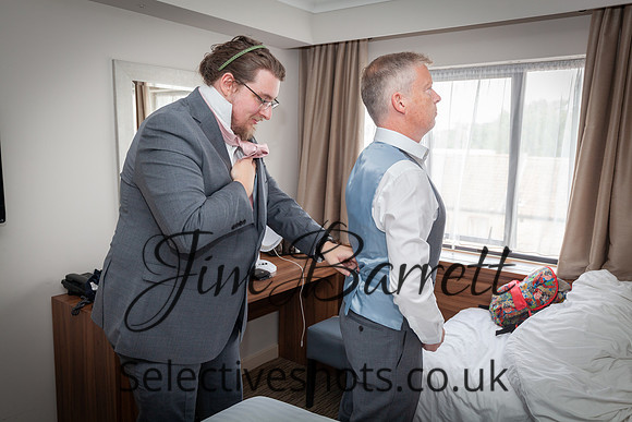 Paul & Suzi before and during THE WEDDING 146