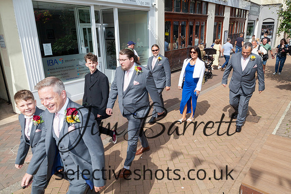 Paul & Suzi before and during THE WEDDING 303