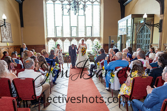 Paul & Suzi before and during THE WEDDING 525