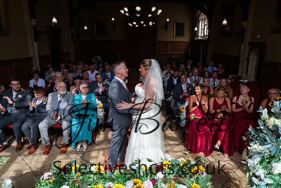 Paul & Suzi before and during THE WEDDING 478