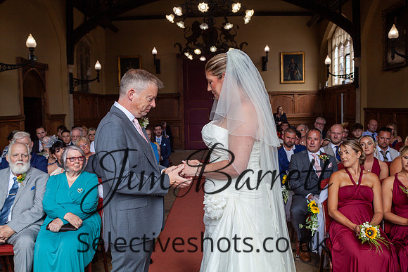 Paul & Suzi before and during THE WEDDING 459