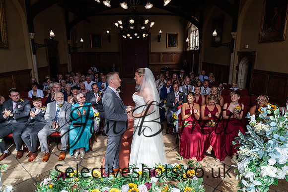 Paul & Suzi before and during THE WEDDING 481