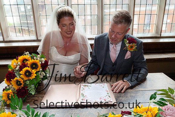 Paul & Suzi before and during THE WEDDING 498