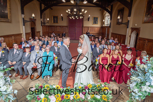 Paul & Suzi before and during THE WEDDING 436