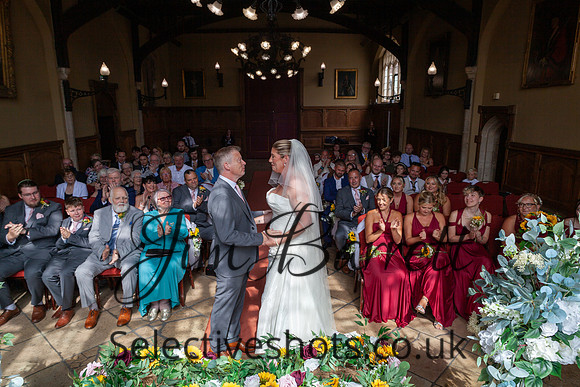 Paul & Suzi before and during THE WEDDING 480