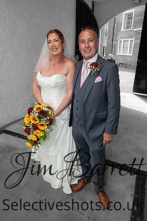 Paul & Suzi before and during THE WEDDING 347