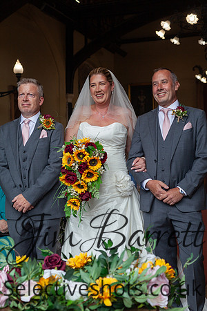 Paul & Suzi before and during THE WEDDING 413