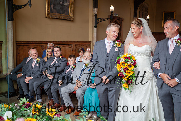 Paul & Suzi before and during THE WEDDING 417