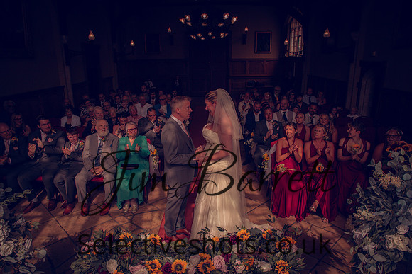 Paul & Suzi before and during THE WEDDING 486