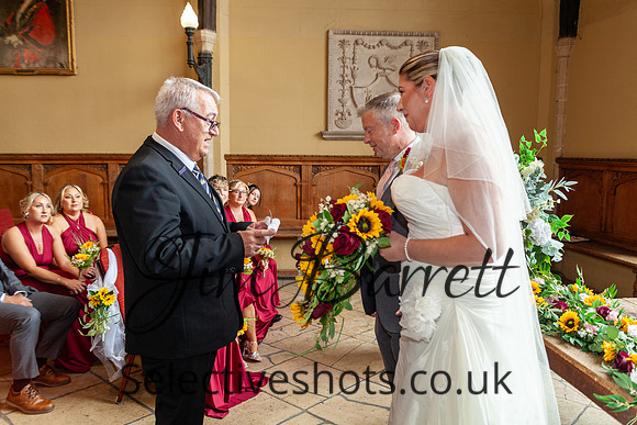Paul & Suzi before and during THE WEDDING 535