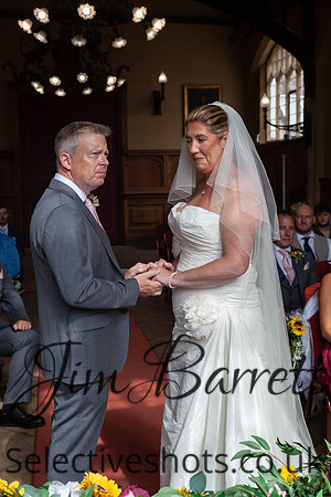 Paul & Suzi before and during THE WEDDING 460