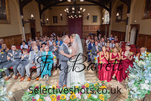 Paul & Suzi before and during THE WEDDING 475