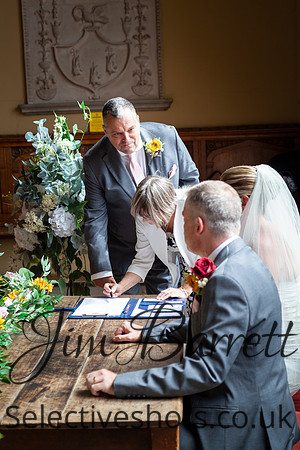 Paul & Suzi before and during THE WEDDING 490