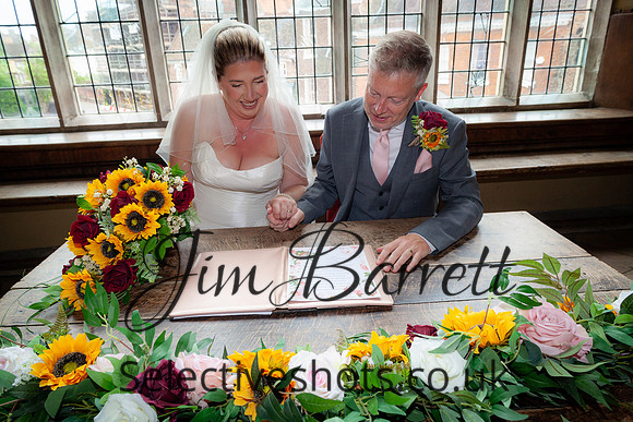 Paul & Suzi before and during THE WEDDING 496